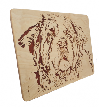 Wandbild Bernhardiner